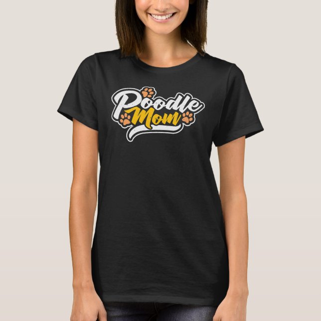 Pudel Mamma Essential T Shirt (Framsida)
