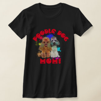 Pudel Mamma Hund älskare, bästa Hund Mamman T Shirt