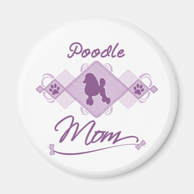 Pudel Mamma Magnet (Framsidan)