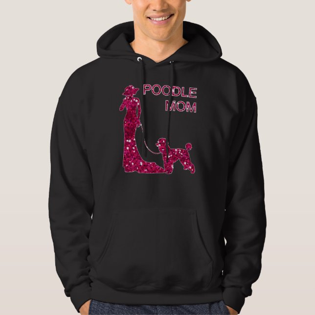 Pudel Mamma Passande Scoop Hoodie (Framsida)