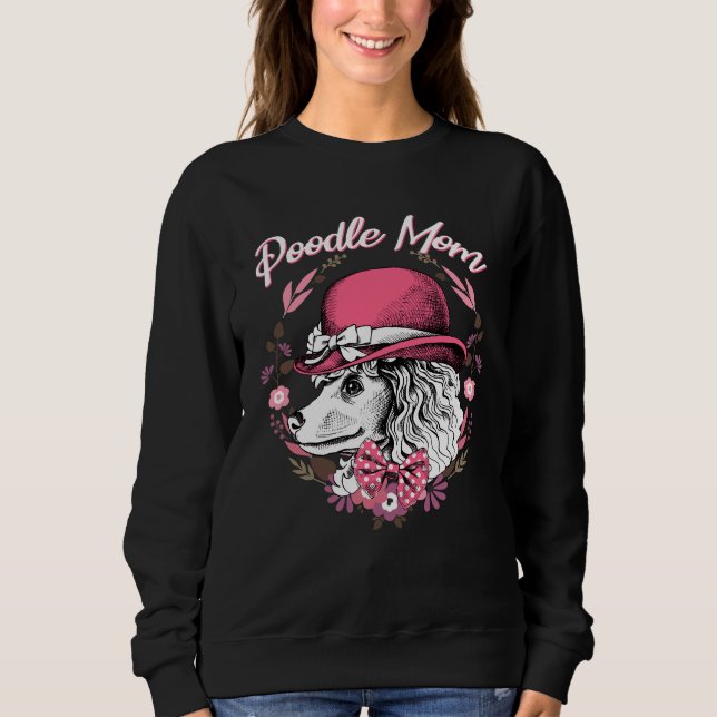Pudel Mamma T Shirt (Framsida)