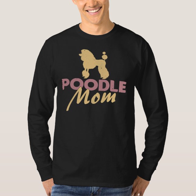 Pudel Mamma T Shirt (Framsida)