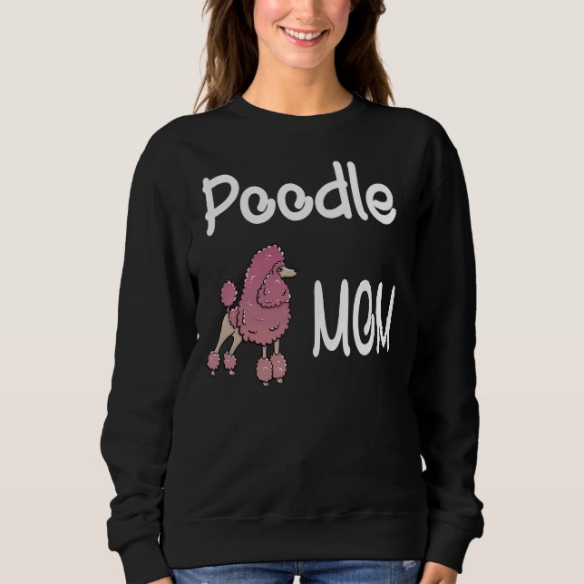 Pudel Mamma T Shirt (Framsida)
