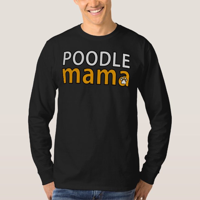 PUDEL MAMMA T SHIRT (Framsida)