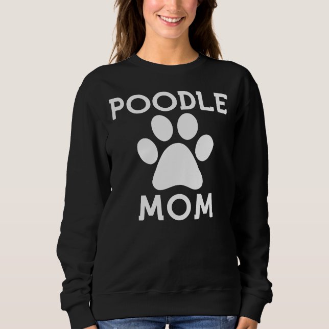 Pudel Mamma Tass T Shirt (Framsida)