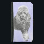 Pudel Ministratyr Leksak Silver Grått Blue Hund Ar Plånboksfodral För Samsung Galaxy S5<br><div class="desc">Pudel hund porträtt, originalmålning. Vi specialiserar oss på söt och rolig originalkonst. Köp den för dig själv eller som en underbar gåva till dina vänner som älskar Pudel. Var kreativ - klicka på CUSTOMIZE om du vill lägga till/ta bort/ändra text, ändra storlek på bild, ändra färg eller något annat som...</div>
