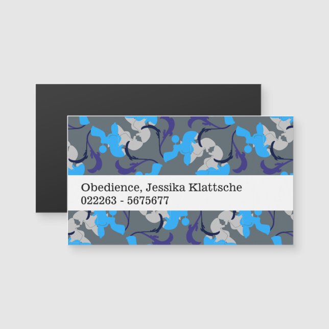 Pudel Mönster (Fram/baksida)