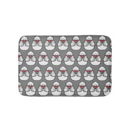 Pudel Mönster Funny Badrumsmatta