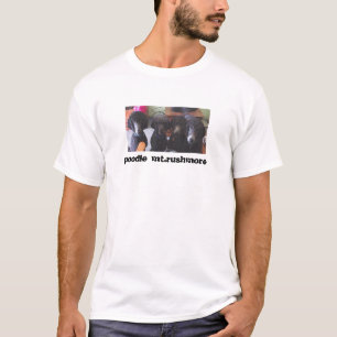 pudel Mount Rushmore T Shirt