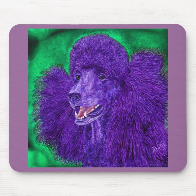 Pudel Mousepad - Beau Musmatta (Framsidan)