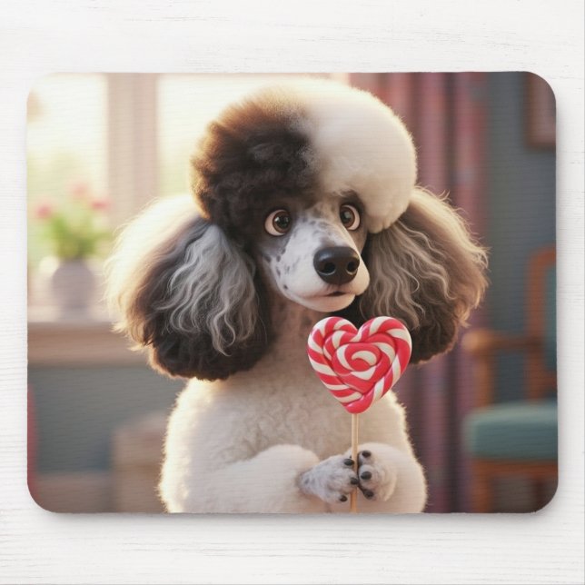 Pudel Mousepad Musmatta (Framsidan)