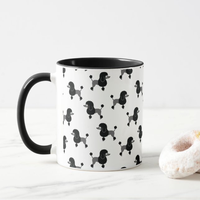 Pudel Mugg (Med munk)