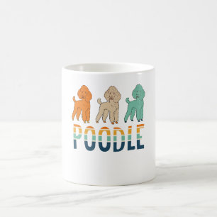 Pudel Mugg, Hund älskare Gift, Pudel Kaffemugg
