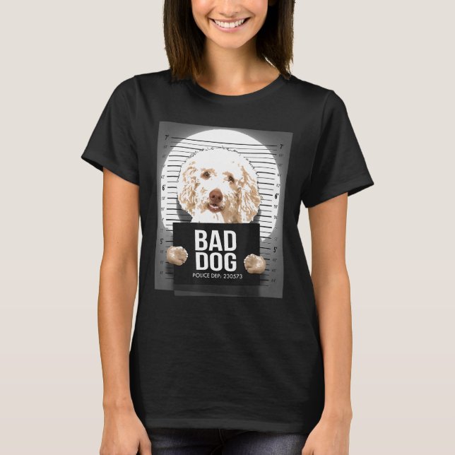 Pudel Mugshot T Shirt (Framsida)