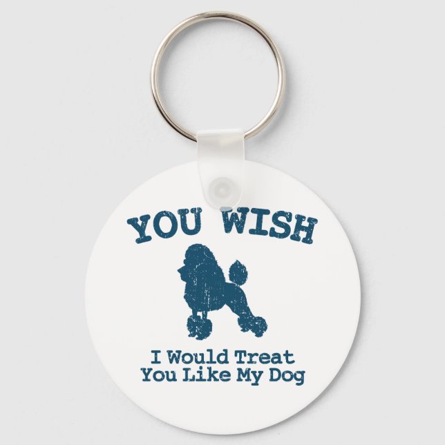 Pudel Nyckelring (Framsida)