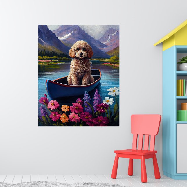Pudel på en Paddle: en scen i Äventyr Poster (Barnkammare 1)
