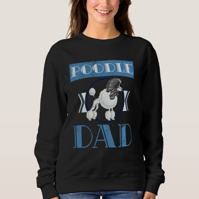 Pudel Pappa Pudel T Shirt (Framsida)