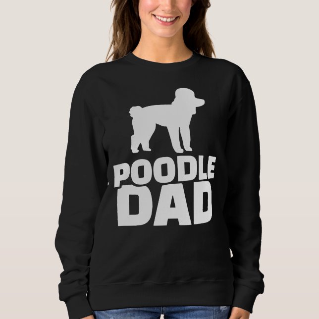 Pudel Pappa T Shirt (Framsida)