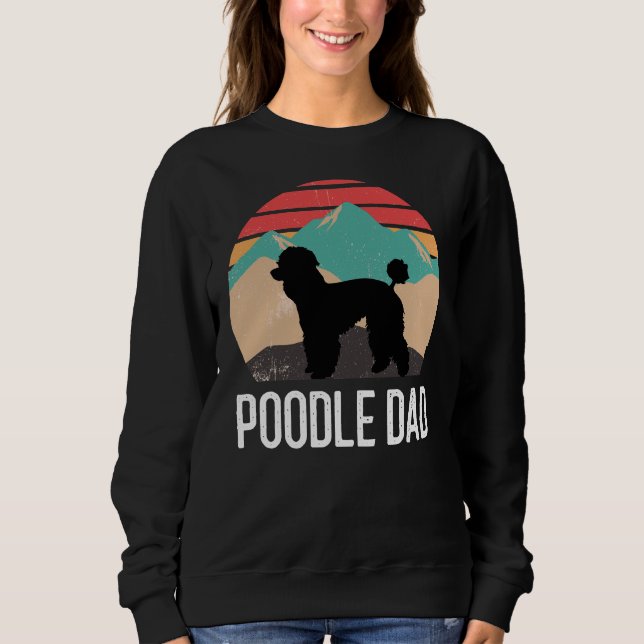 Pudel Pappa T- T Shirt (Framsida)