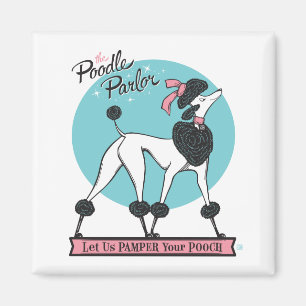 Pudel Parlor Magnet