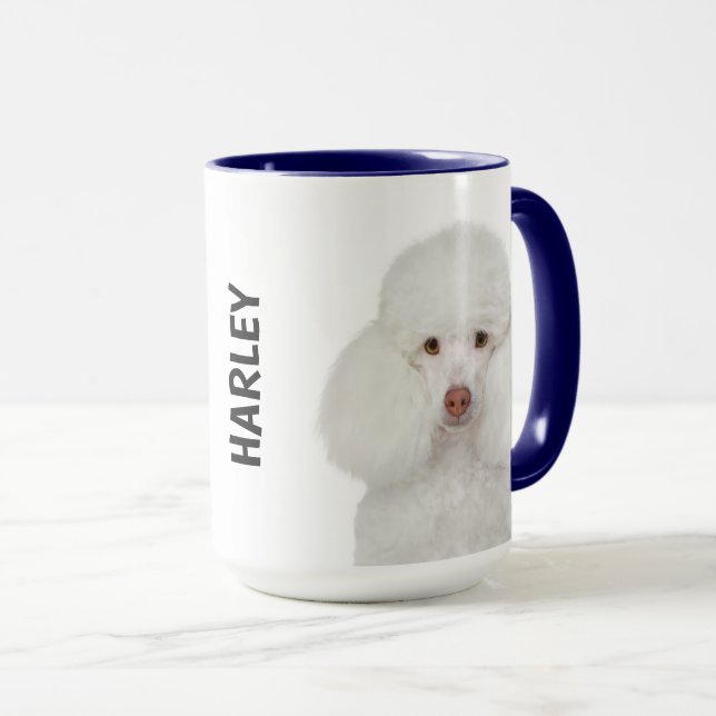 Pudel personlig mugg (Framsida höger)