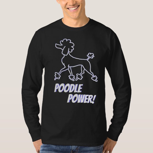 Pudel Power! T Shirt (Framsida)