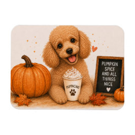 Pudel Pumpa Kryddmagnet Magnet