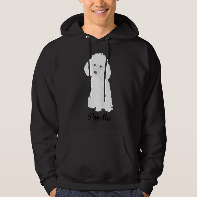Pudel Puppy Hoodie (Framsida)
