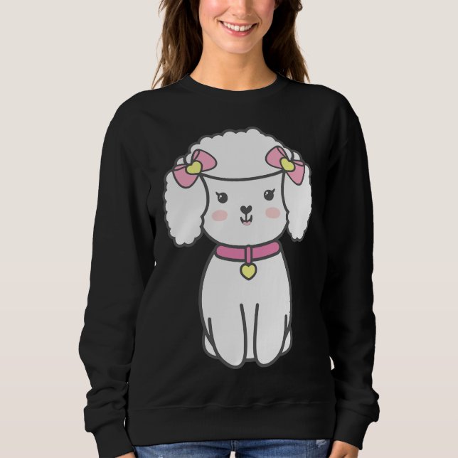 Pudel Puppy T Shirt (Framsida)