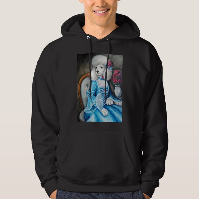 Pudel Queen Hoodie (Framsida)