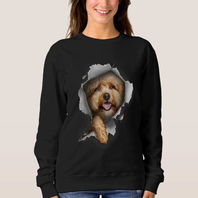 Pudel som äger pudel Pudel Älskare Pudel T Shirt (Framsida)