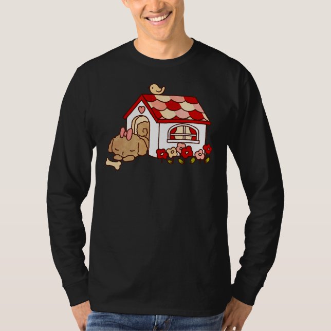 Pudel Spipande T Shirt (Framsida)