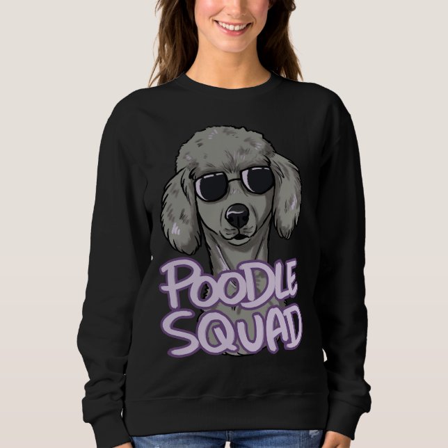 Pudel Squad Silver T Shirt (Framsida)