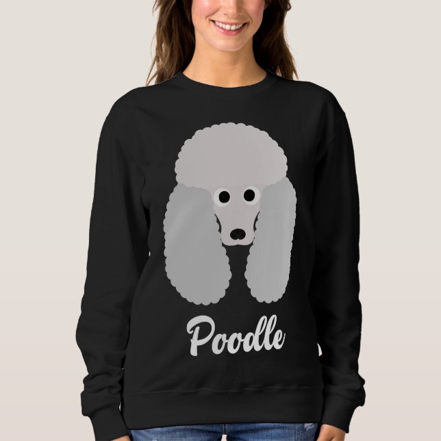 Pudel Standard Pudel T Shirt (Framsida)