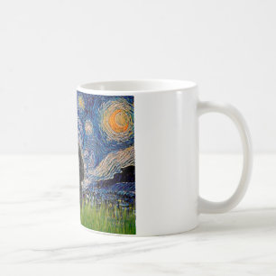 Pudel (svart 1) - Stjärnighet Kaffemugg