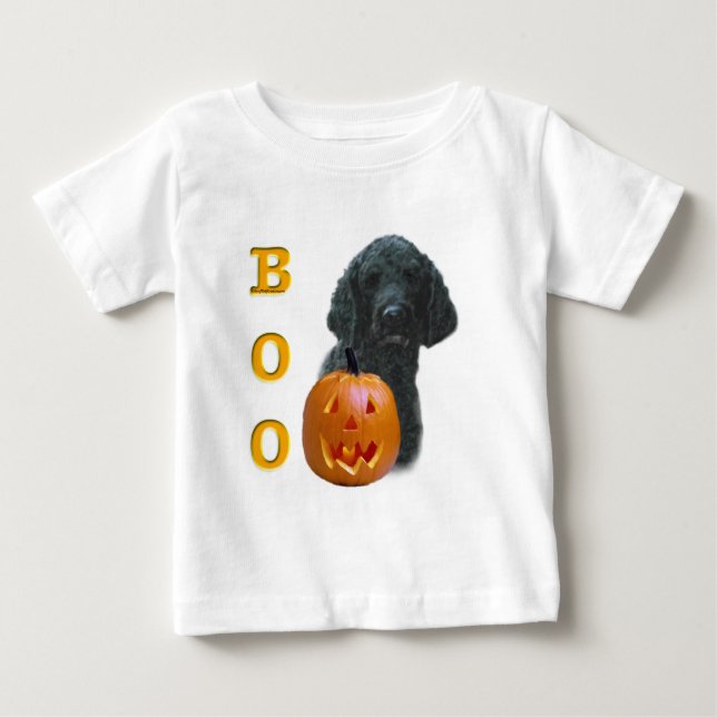 Pudel (svart Jackat) Boo Tee (Framsida)