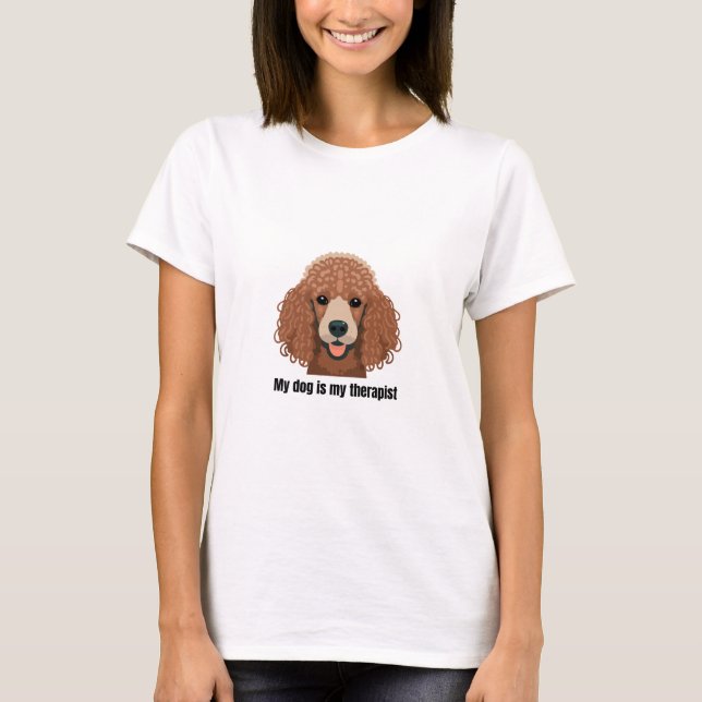 Pudel T Shirt (Framsida)