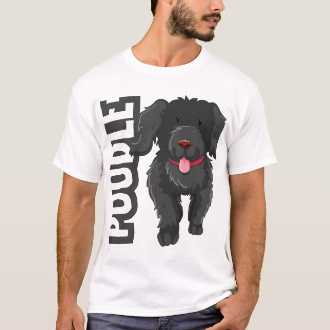 Pudel T Shirt (Framsida)