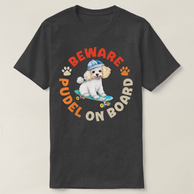 Pudel T Shirt (Design framsida)