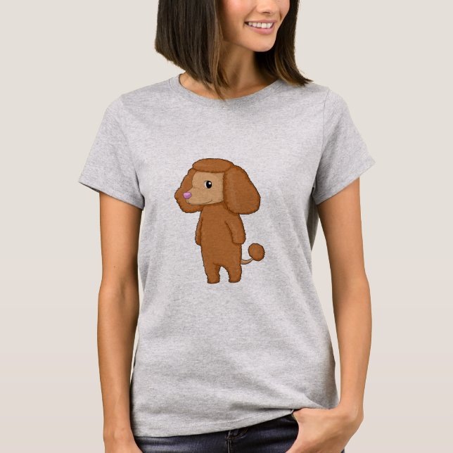 Pudel T-Shirt (Framsida)