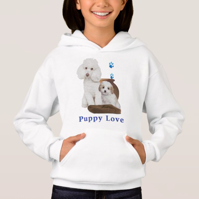 pudel-t-tröjor t shirt (Framsida)