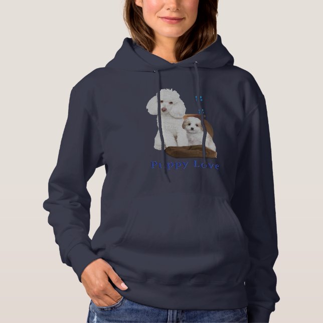 pudel-t-tröjor t shirt (Framsida)