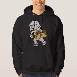 Pudel Taco Älskare Hoodie