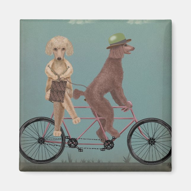 Pudel Tandem Magnet (Framsidan)