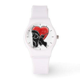 Pudel Teckning Armbandsur