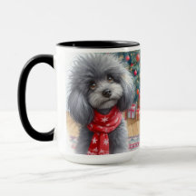 Pudel Tomte Jag Kan Förklara Jul Kaffe Mugg