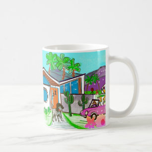 Pudel Valperna Kaffe koppar - Handflatan Vår