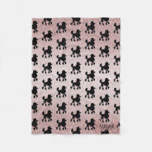 Pudel vid Ro Guld Glitter vid