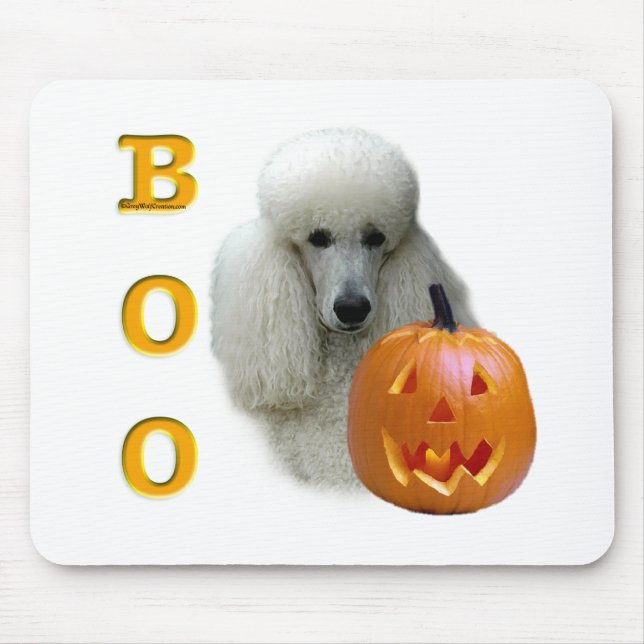 Pudel (vit Jackat) Boo Musmatta (Framsidan)