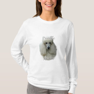 Pudel (vit) Mamma 2 T Shirt